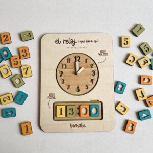 Juego para aprender el reloj